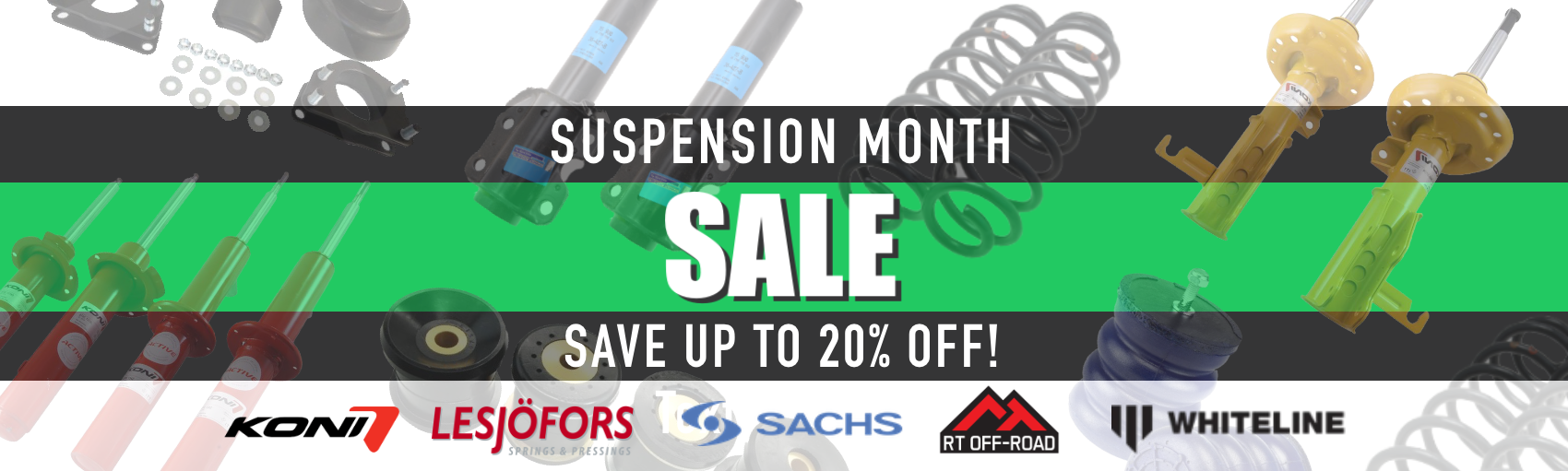 2024 Suspension Month Sale