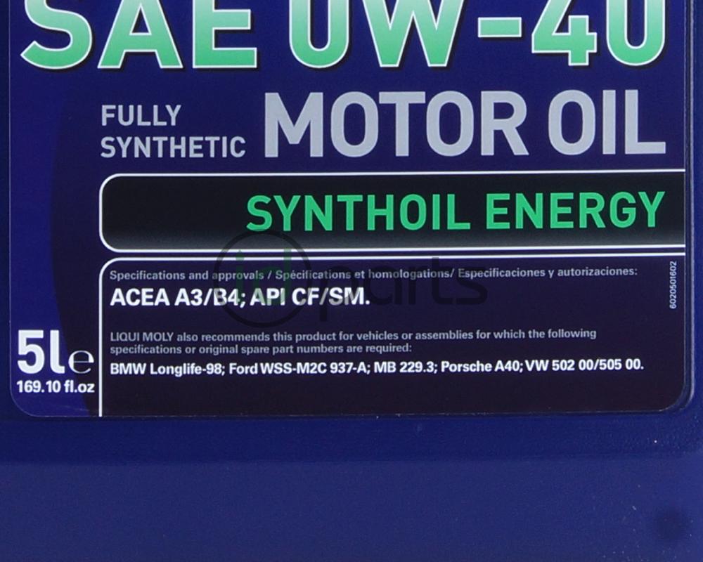 Liqui Moly Synthoil Energy 0w40 1 Liter Picture 2