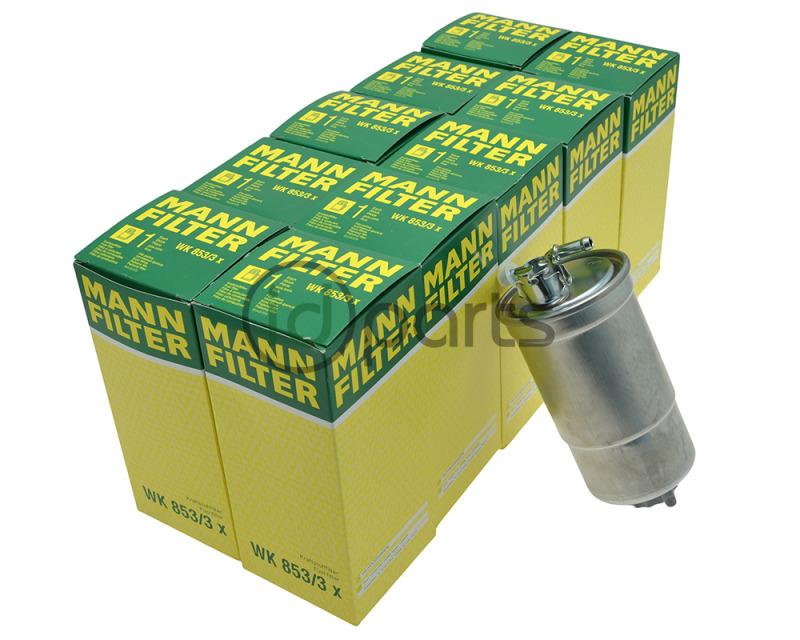 Fuel Filter 10-Pack [MANN] (A4)(B5.5) Picture 1