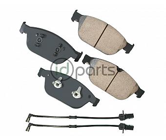 Akebono EURO Ultra Premium Ceramic Disc Brake Pad Kit - Front (D4)