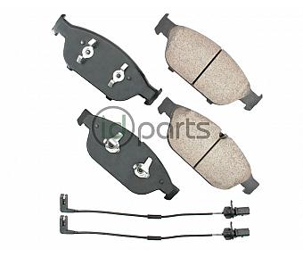 Akebono EURO Ultra Premium Ceramic Disc Brake Pad Kit - Front (C7)(D4)