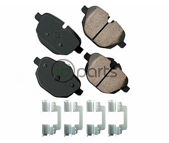 Akebono EURO Ultra Premium Ceramic Disc Brake Pad Kit - Rear (F10)(F25)