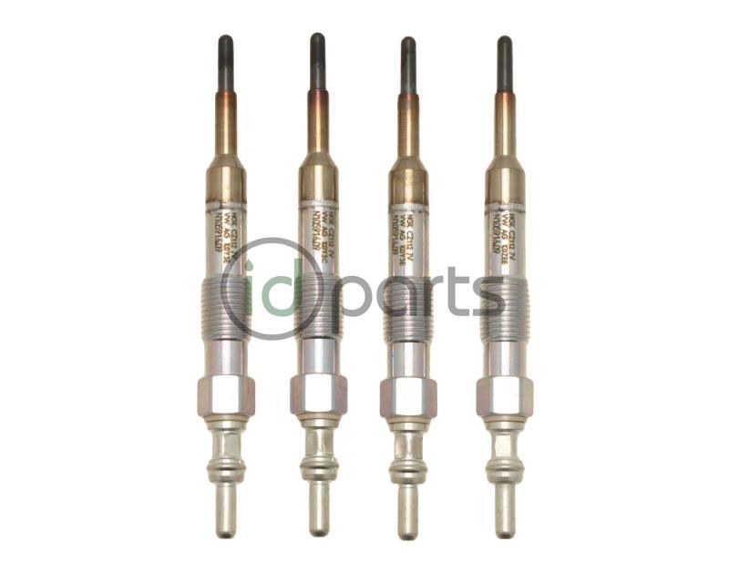 Glow Plug Set 7V [OEM Ceramic NGK] (A4 BEW) Picture 1