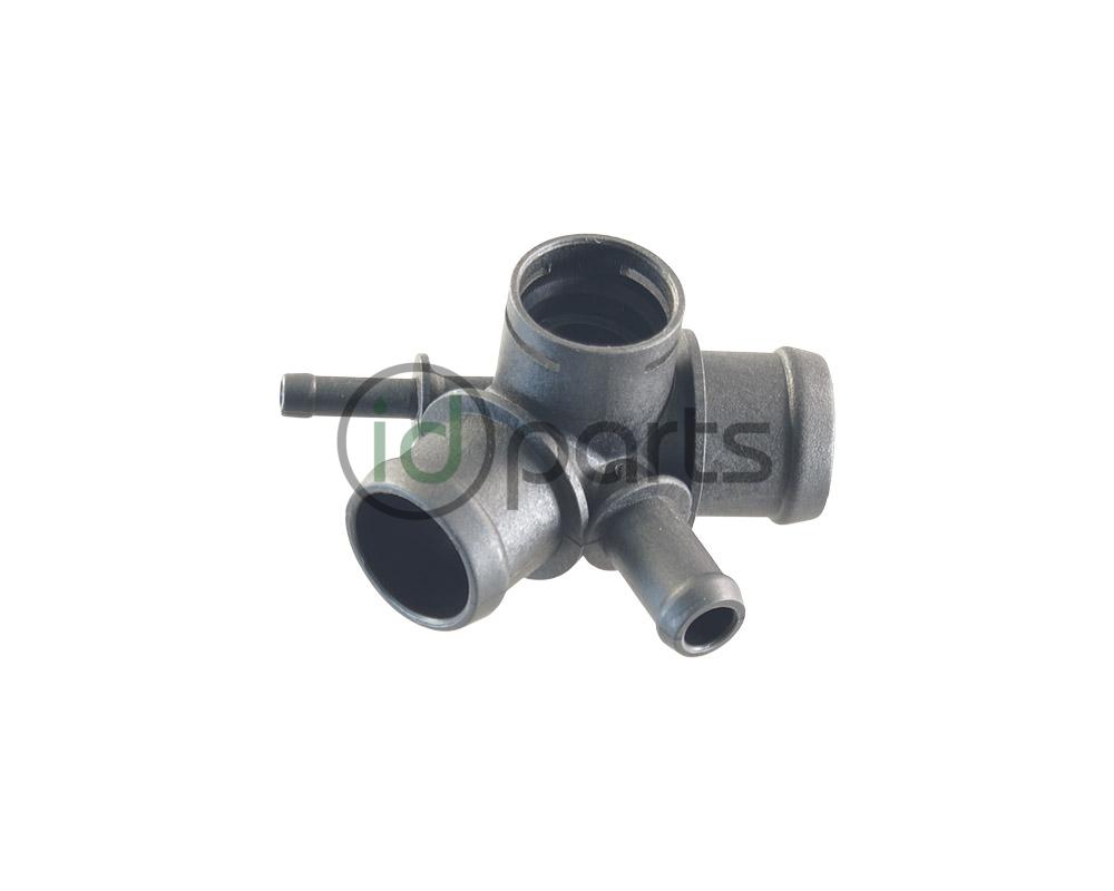 Coolant Hose Coupling for Upper Radiator Hose (A4 w/ Temp Sensor Port) Picture 1