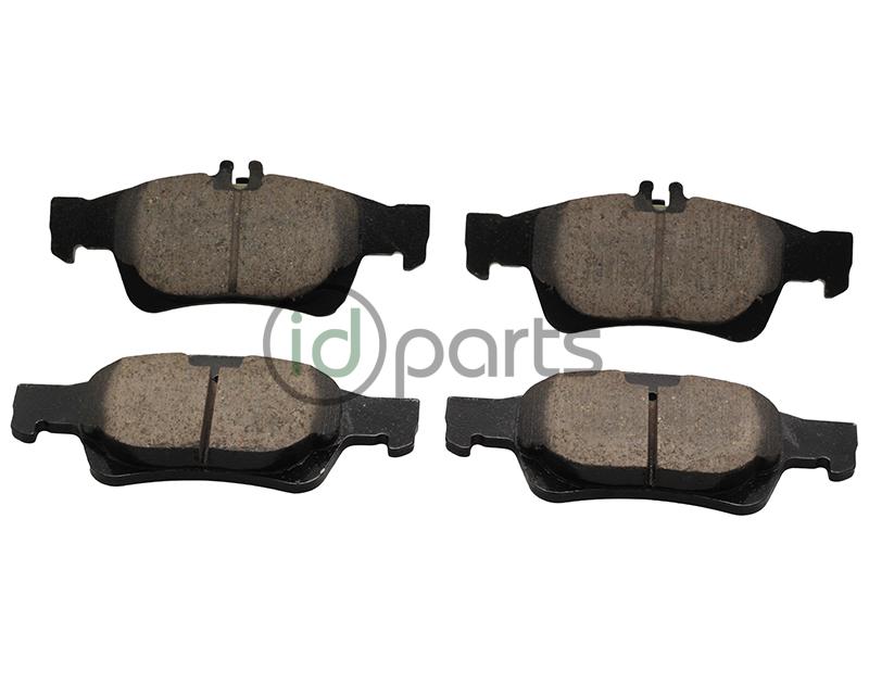 Akebono EURO Ultra Premium Ceramic Disc Brake Pad Kit - Rear (W211) Picture 1