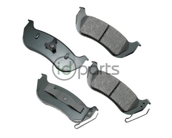 Akebono ProACT Ultra Premium Ceramic Disc Brake Pad Kit - Rear (Liberty CRD) Picture 1