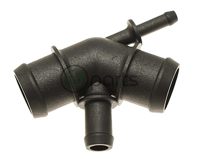 Coupling for Upper Radiator Hose [w/o Temp. Sensor] (A4 ALH Auto) Picture 1