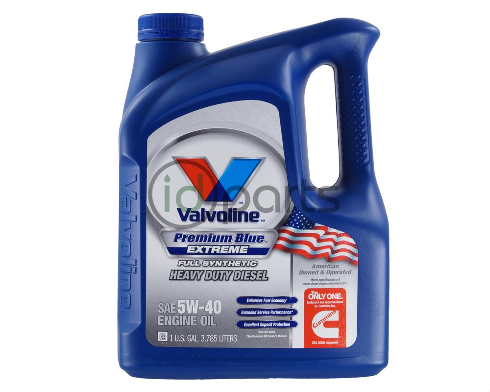 Valvoline Premium Blue Extreme Synthetic 5w40 1 Gallon Picture 1