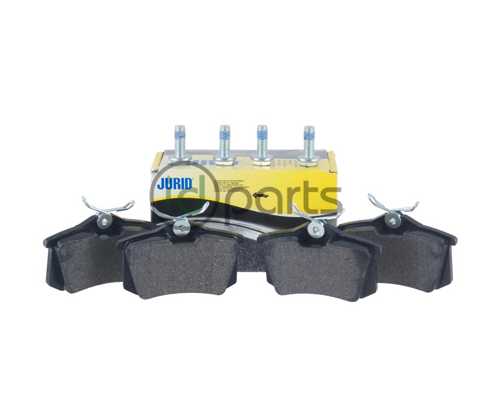 Jurid Rear Brake Pads (B4)(A4)(B5.5)(8P)(Mk7) Picture 1