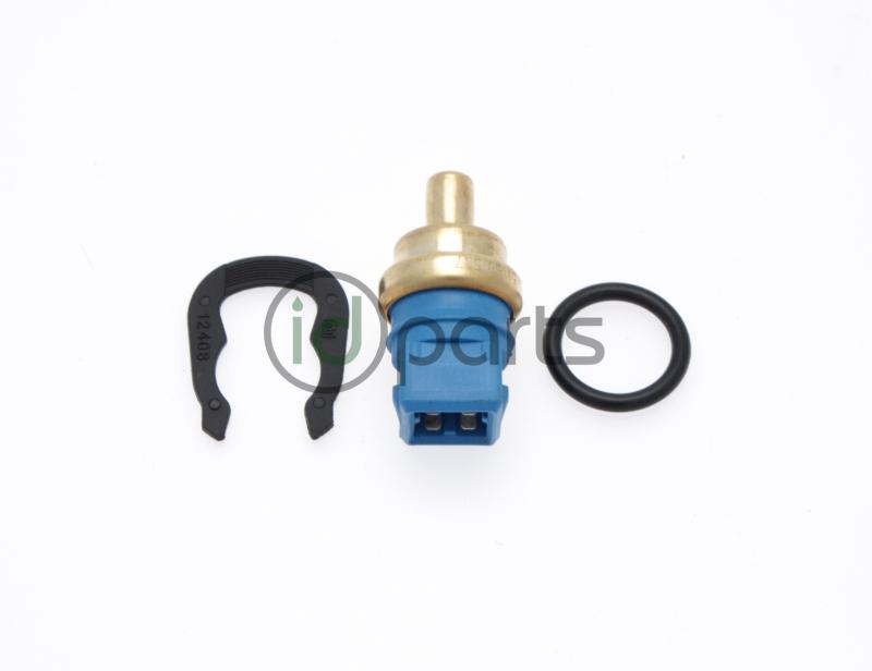 Coolant Temperature Sensor Blue [OEM] 4pin w/Seal and Clip (A4) Picture 1