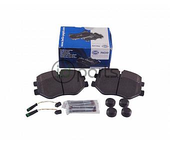 Pagid Front Brake Pads w/Sensors (NCV3 2500)