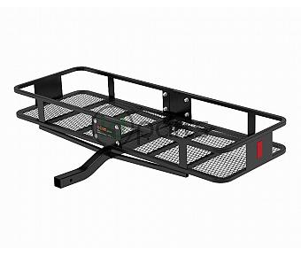 60&quot; x 20&quot; Basket-Style Cargo Carrier (Fixed 2&quot; Shank) - Black 