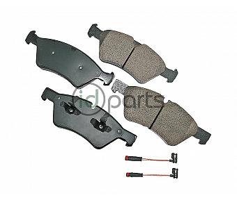 Akebono EURO Ultra Premium Ceramic Disc Brake Pad Kit - Front (W164)(X164)(W251)