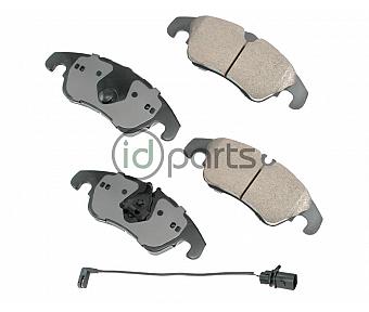 Akebono EURO Ultra Premium Ceramic Disc Brake Pad Kit - Front (C7)(Q5)