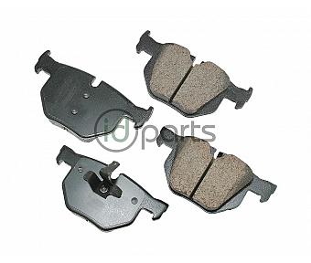 Akebono EURO Ultra Premium Ceramic Disc Brake Pad Kit - Rear (E90)