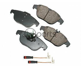 Akebono EURO Ultra Premium Ceramic Disc Brake Pad Kit - Rear (X204)