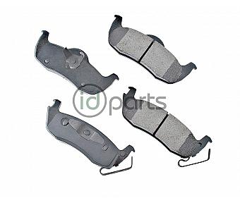 Akebono ProACT Ultra Premium Ceramic Disc Brake Pad Kit - Rear (WK)