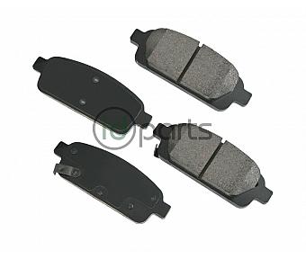 Akebono ProACT Ultra Premium Ceramic Disc Brake Pad Kit - Rear (Cruze Gen 1)