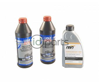 Differential & Transfer Case Fluid Kit (E70)(F15)