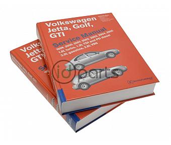Bentley Repair Manual Paper for MkIV Jetta & Golf [2-Volume Hardcover] (A4)