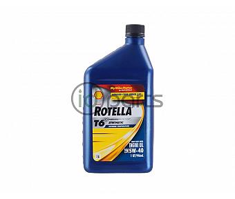 Shell Rotella T6 Full Synthetic 5w40 1 Quart