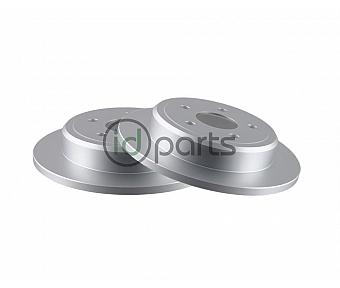 Bosch QuietCast Rear Rotor Pair (WK)