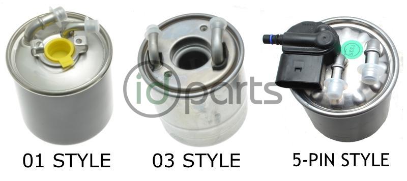 Fuel Filter w/ 5-Pin Plug [UFI] (OM642 Late)(OM651 Early) Picture 2