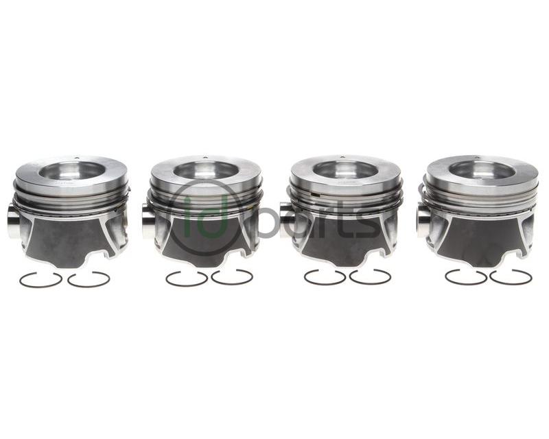 Set of 4 Pistons With Rings For Left Bank [.020 Oversize] (LBZ)(LMM)(LLY) Picture 1