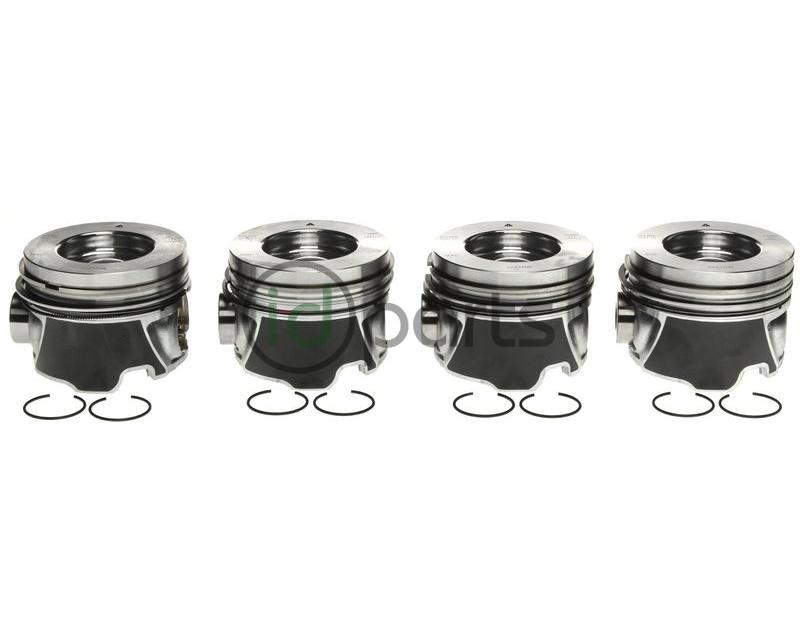 Set of 4 Pistons With Rings For Left Bank [.030 Oversize] (LBZ)(LMM)(LLY) Picture 1