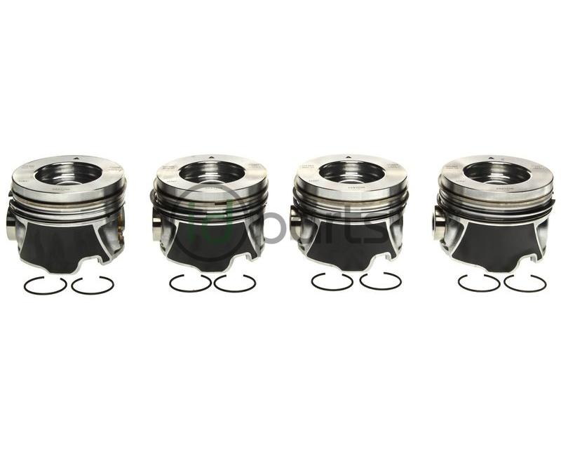 Set of 4 Pistons With Rings For Right Bank [.030 Oversize] (LBZ)(LMM)(LLY) Picture 1