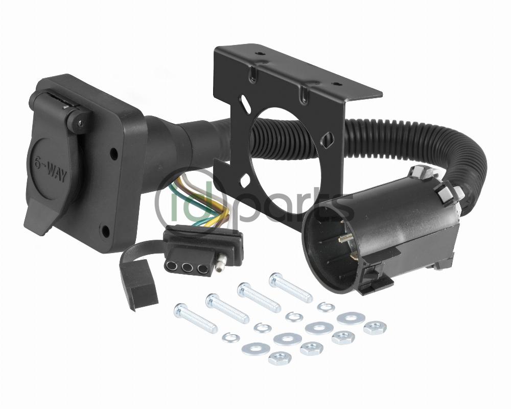 Dual Output (6 & 4 Way) USCAR Adapter (WK2) Picture 1