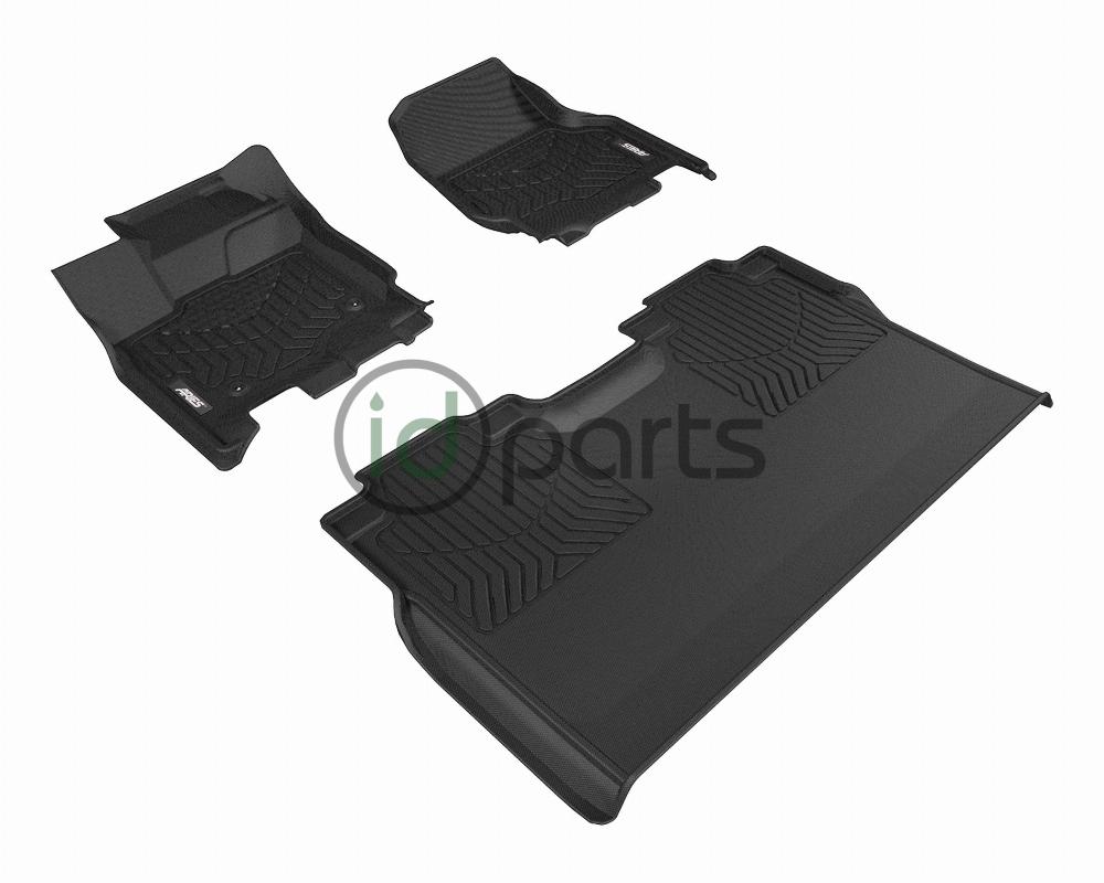 StyleGuard XD Floor Liners - Black (Crew Cab Pickup) Picture 1