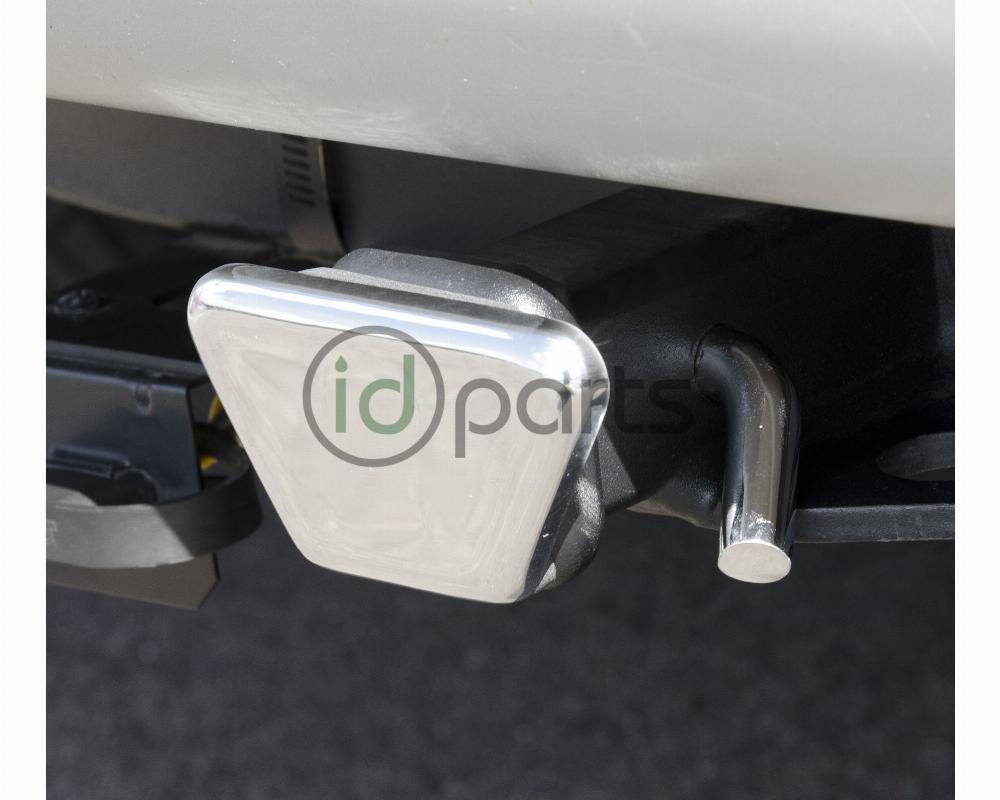 1-1/4" Chrome Steel Hitch Tube Cover - Picture 4