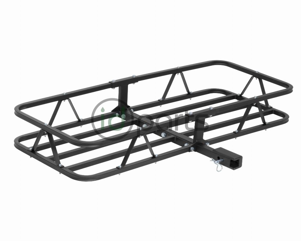 48&quot; x 20&quot; Basket-Style Cargo Carrier (Fixed 1-1/4&quot; Shank with 2&quot; Adapter) - Black Picture 6