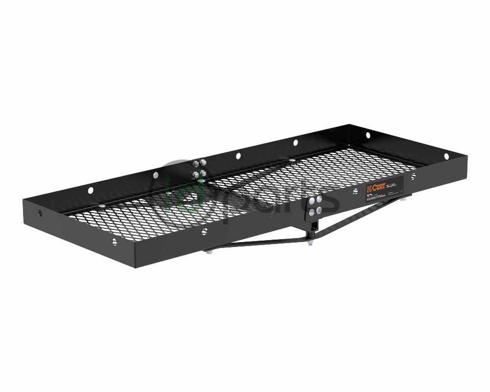 48" x 20" Tray-Style Cargo Carrier (Fixed 1-1/4" Shank with 2" Adapter) - Picture 2