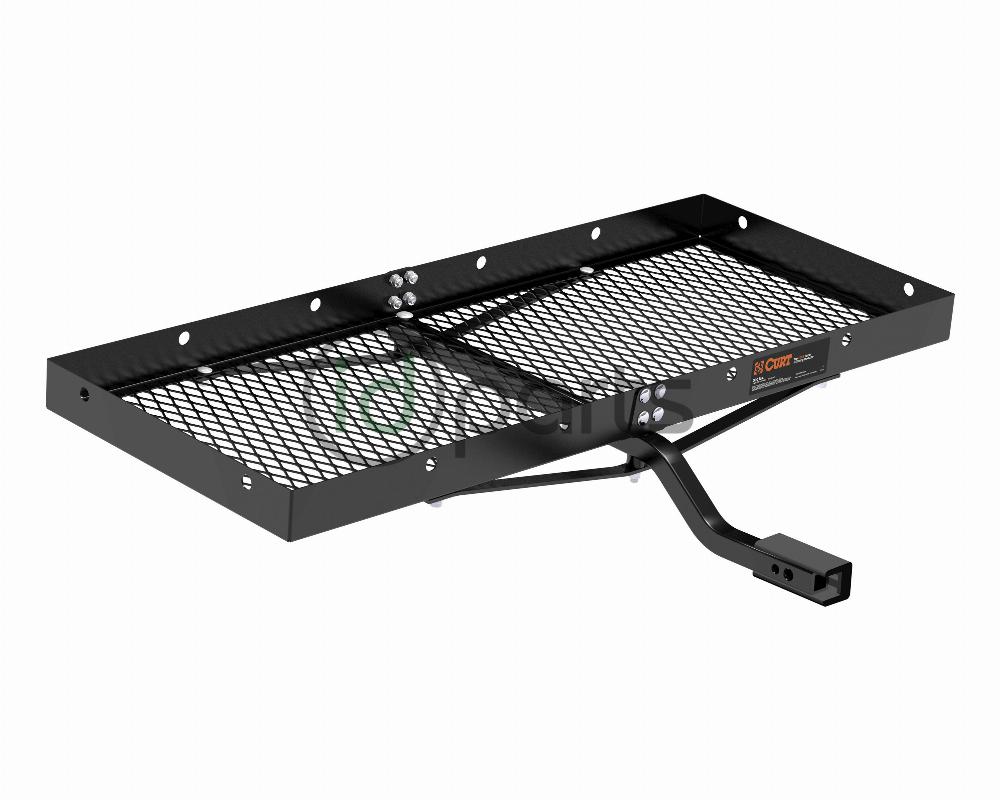 48" x 20" Tray-Style Cargo Carrier (Fixed 1-1/4" Shank with 2" Adapter) - Picture 4