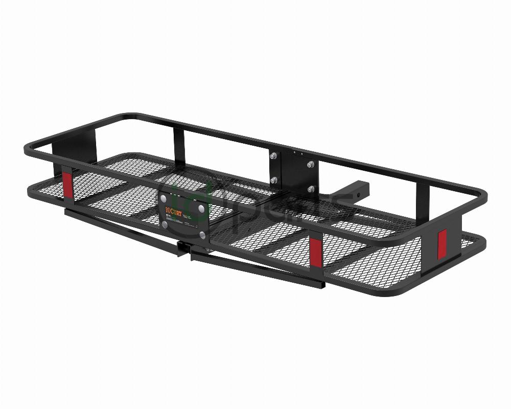 60&quot; x 20&quot; Basket-Style Cargo Carrier (Fixed 2&quot; Shank) - Black  Picture 3