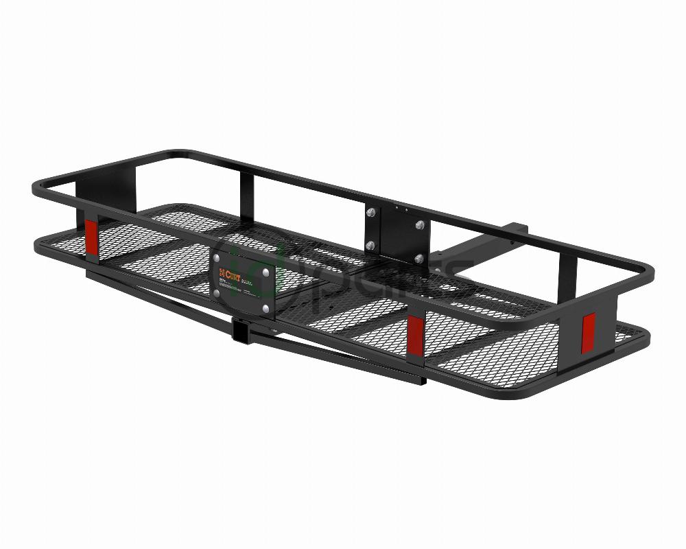 60&quot; x 20&quot; Basket-Style Cargo Carrier (Folding 2&quot; Shank) - Black  Picture 5