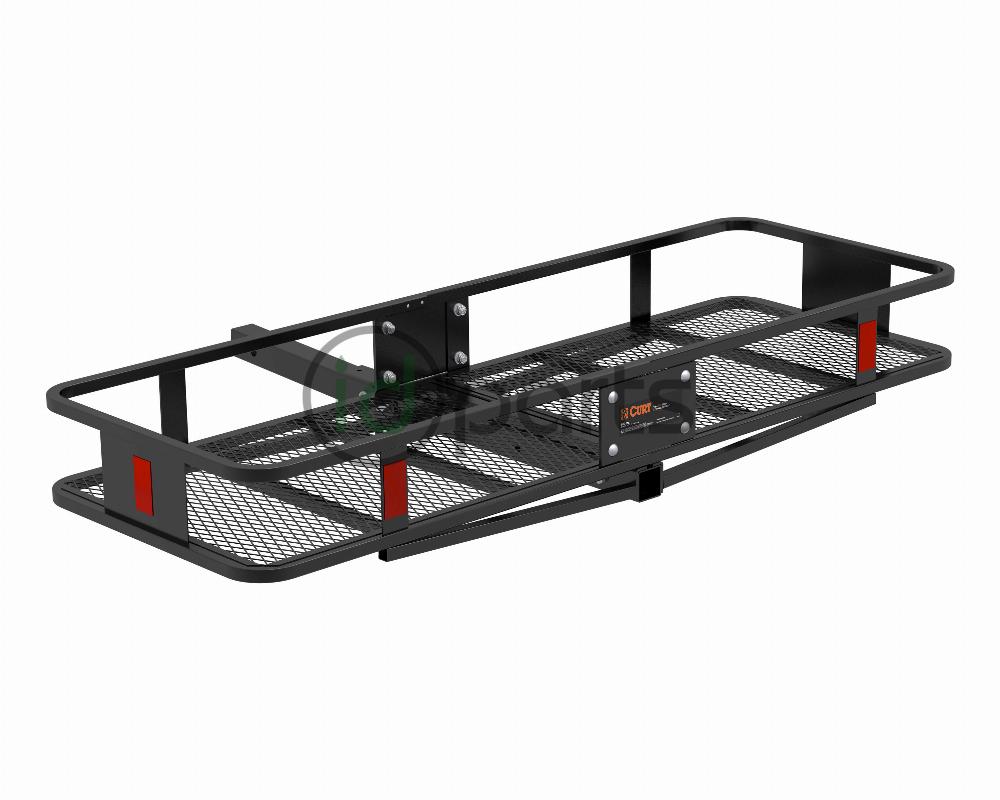 60&quot; x 20&quot; Basket-Style Cargo Carrier (Folding 2&quot; Shank) - Black  Picture 7