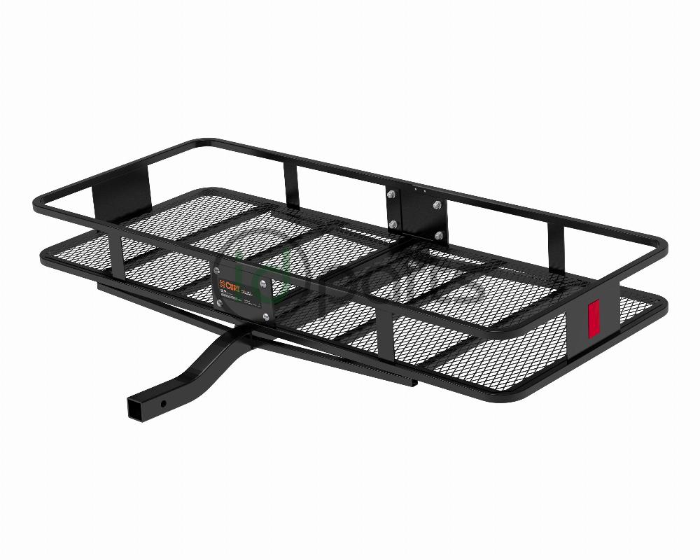 60&quot; x 24&quot; Basket-Style Cargo Carrier (Fixed 2&quot; Shank) - Black