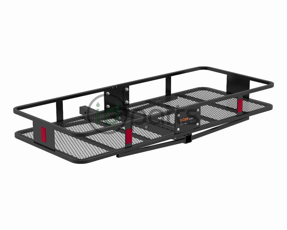 60&quot; x 24&quot; Basket-Style Cargo Carrier (Fixed 2&quot; Shank) - Black Picture 3