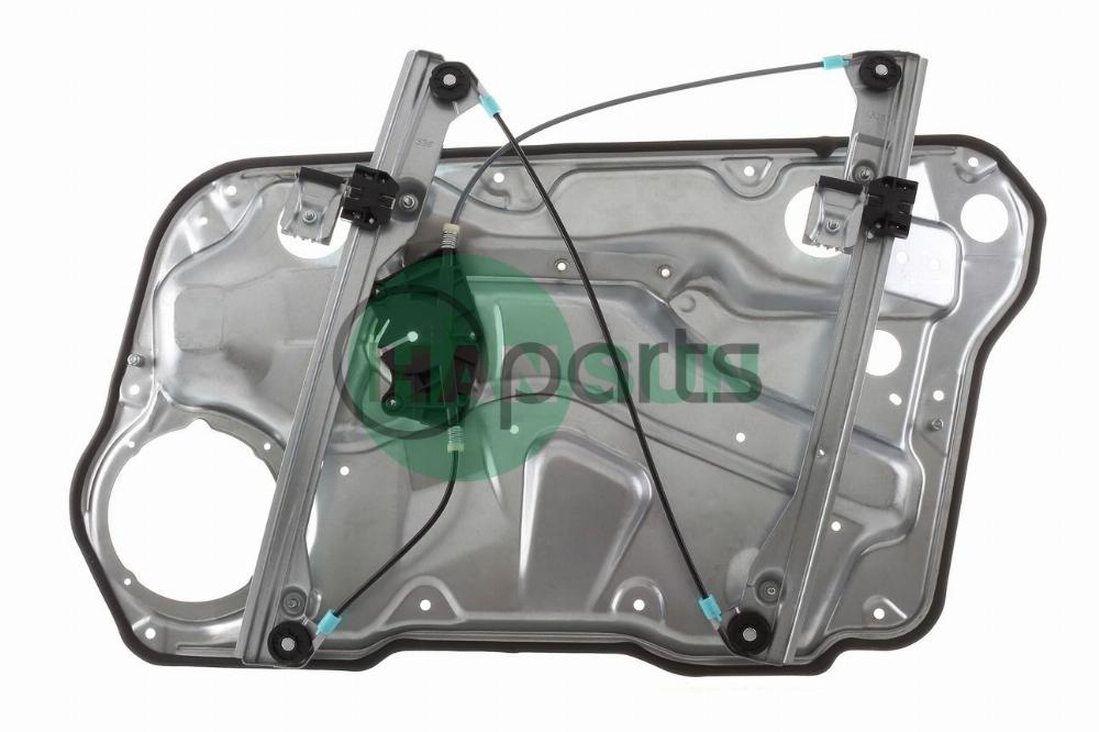 Front Left Window Regulator [With Panel] (A4 Golf/Jetta) Picture 1