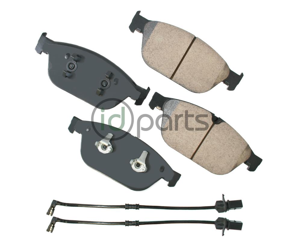 Akebono EURO Ultra Premium Ceramic Disc Brake Pad Kit - Front (D4) Picture 1