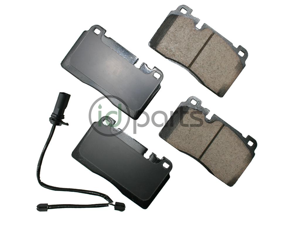 Akebono EURO Ultra Premium Ceramic Disc Brake Pad Kit - Front (Q5) Picture 1