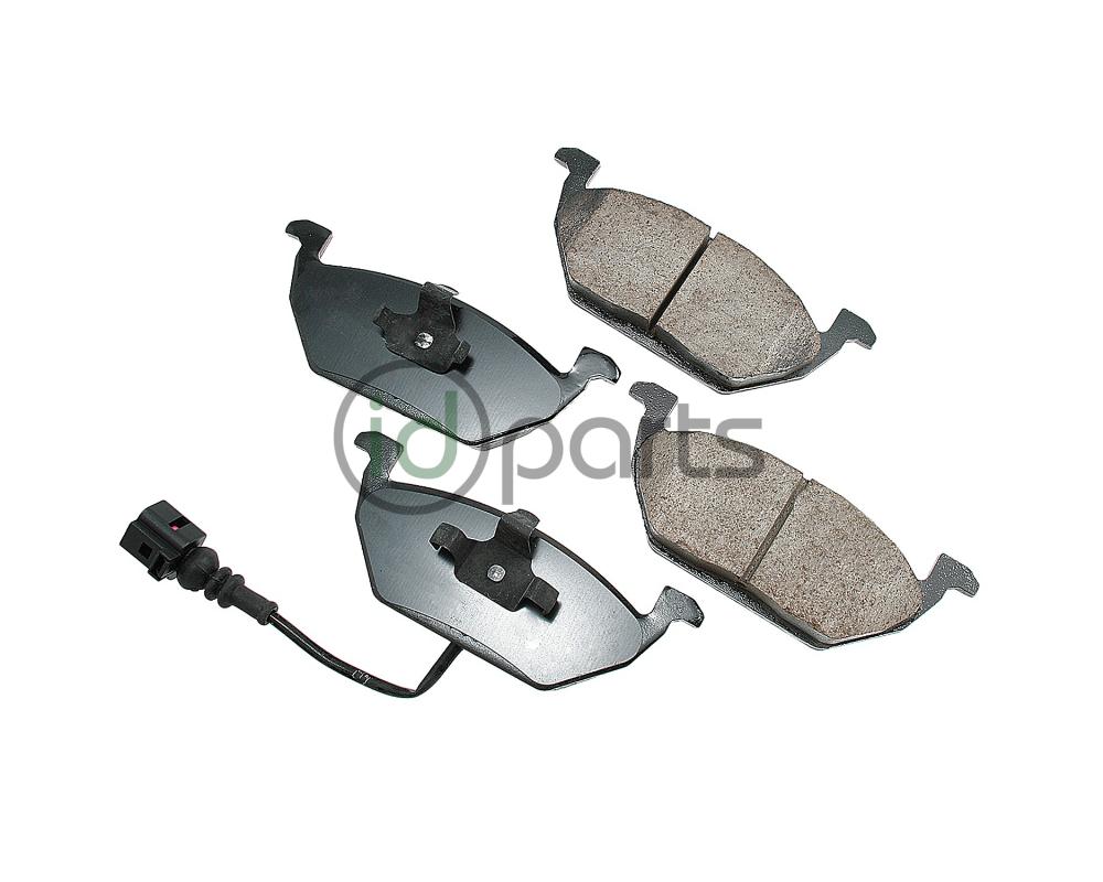 Akebono EURO Ultra Premium Ceramic Disc Brake Pad Kit - Front (A4) Picture 1