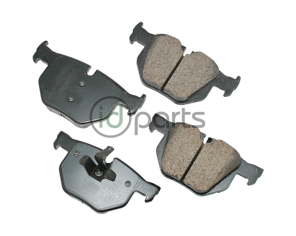 Akebono EURO Ultra Premium Ceramic Disc Brake Pad Kit - Rear (E90) Picture 1
