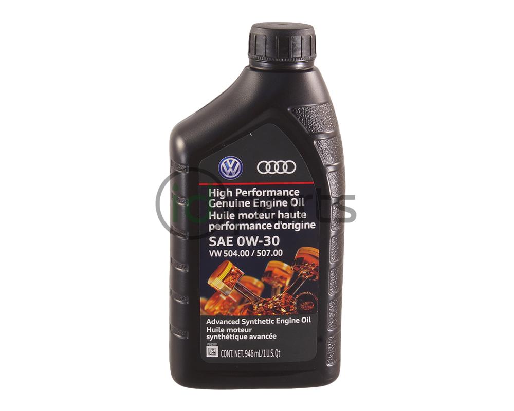 VW High Performance Genuine Engine Oil 0W30 Picture 1