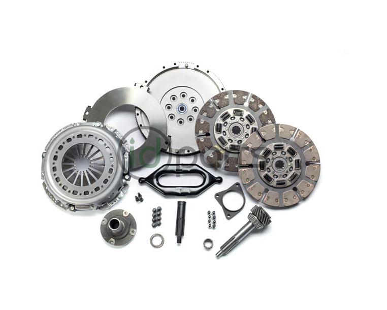 South Bend Stage 4 Clutch & Shaft Upgrade Kit [Street Organic/Ceramic Dual Disc] (Cummins 5.9 NV4500/NV5600 Non-HO) Picture 1