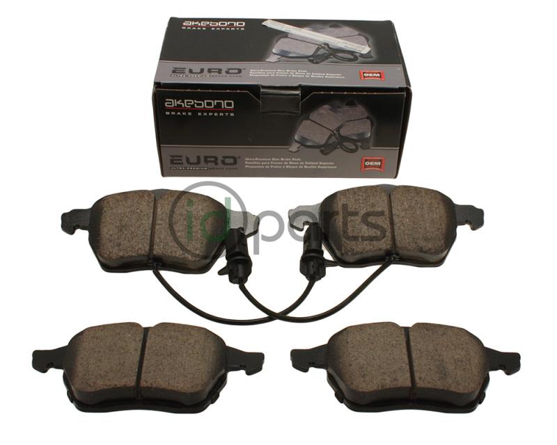 Akebono EURO Ultra Premium Ceramic Disc Brake Pad Kit - Front (B5.5) Picture 1