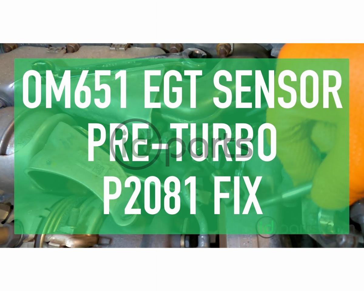 Exhaust Gas Temperature Sensor EGT Pre-Turbocharger [Pierburg](OM651) Picture 2
